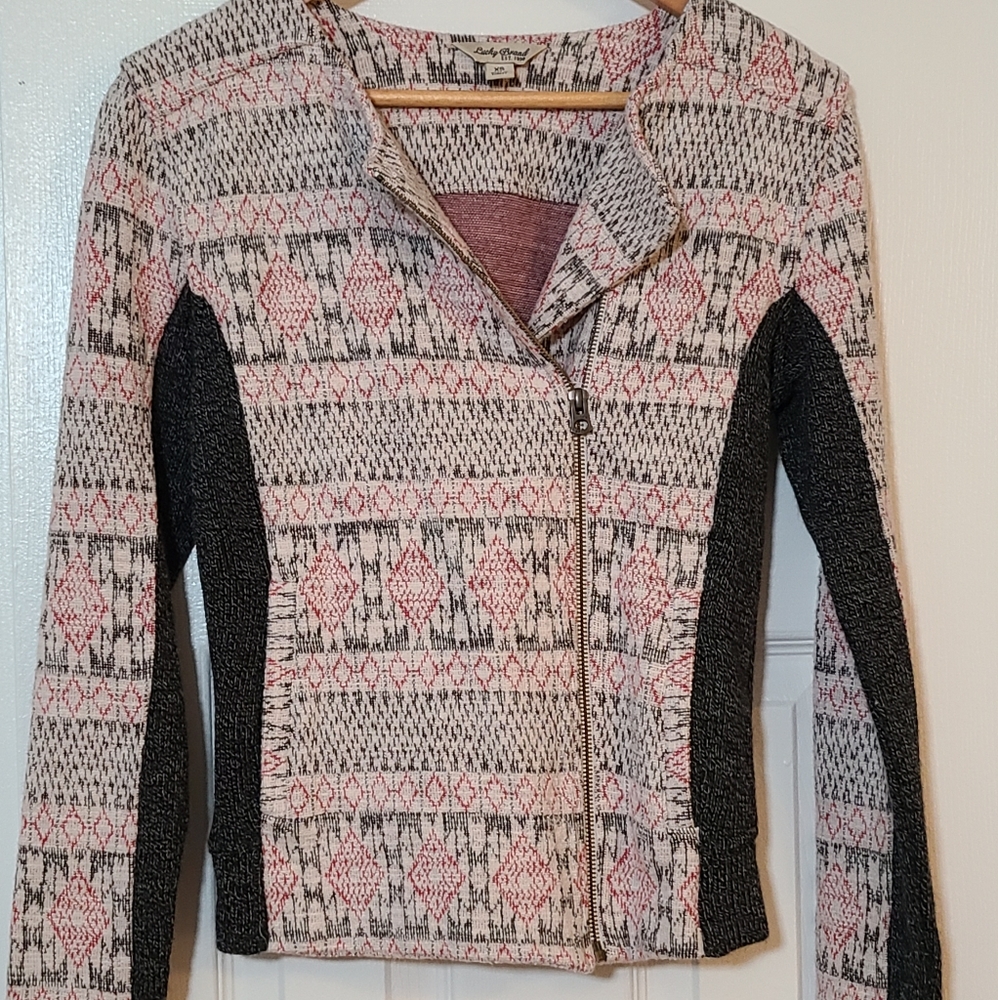 Lucky Brand zip sweater